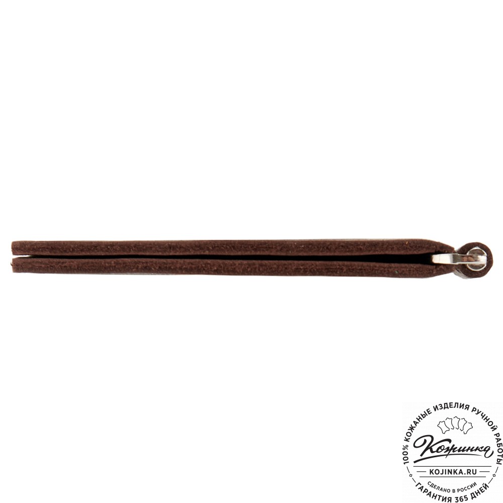 Кожаный зажим для денег "Бремен" (коричневый)